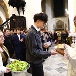 Bierzmowanie w katedrze