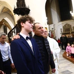 Bierzmowanie w katedrze