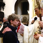 Bierzmowanie w katedrze