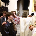 Bierzmowanie w katedrze