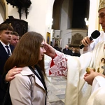 Bierzmowanie w katedrze