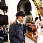 Bierzmowanie w katedrze