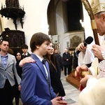 Bierzmowanie w katedrze