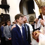 Bierzmowanie w katedrze