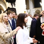 Bierzmowanie w katedrze