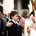 Bierzmowanie w katedrze