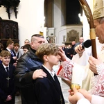 Bierzmowanie w katedrze