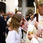 Bierzmowanie w katedrze