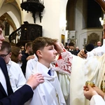 Bierzmowanie w katedrze