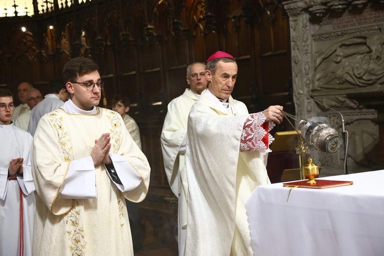 Bierzmowanie w katedrze