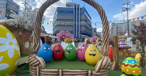 Jarmark Wielkanocny na katowickim rynku