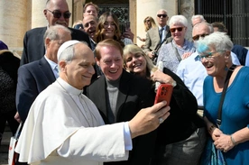 Papież spotkał się z kolegami z podstawówki