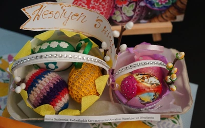 Wielkanocna twórczość w Stacji Dialog na Dworcu Głównym PKP we Wrocławiu