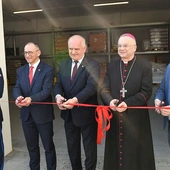 Nowy magazyn żywności Caritas w Gorzowie Wlkp. już gotowy, poświęcony i otwarty