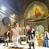 Nabożeństwo w formie przedstawienia w Sanktuarium Matki Bożej Nieustającej Pomocy w Rzymie.