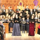 Występ artystów był wspaniałą ucztą duchową.