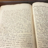 Na przygotowanej wystawie można było zobaczyć archiwalia dotyczące funkcjonowania szpitala.