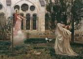  „Wizja św. Bernarda”, 1882 Wiedeń, Österreichische Galerie Belvedere