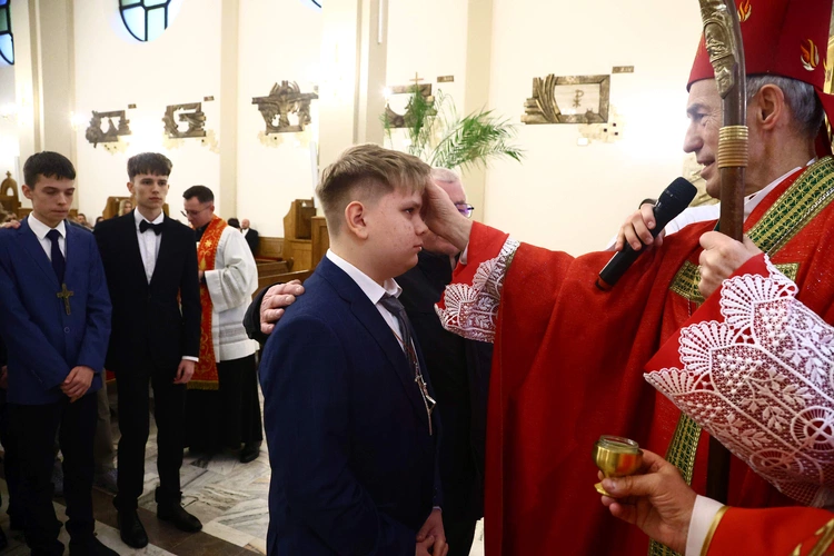 Bierzmowanie w Zgłobicach
