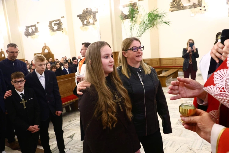 Bierzmowanie w Zgłobicach