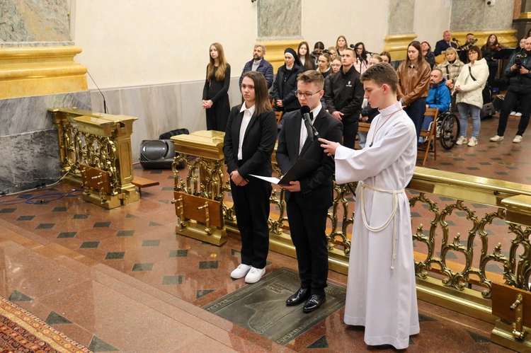 Młodzi na Jasnej Górze