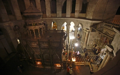 Izrael: Prezydent Hercog wyraził ubolewanie z powodu zamknięcia Bazyliki Grobu Pańskiego przed chrześcijańskimi hierarchami