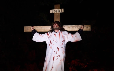 Niesamowite Misterium Męki Jezusa w Hałcnowie