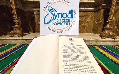 Podczas liturgii zaprezentowano logo, dekret i modlitwę za II SDŁ. 