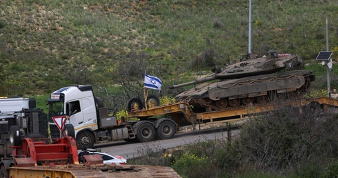 Przyjechały izraelskie czołgi