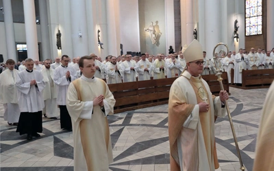 Wielki Czwartek. Msza Krzyżma Świętego