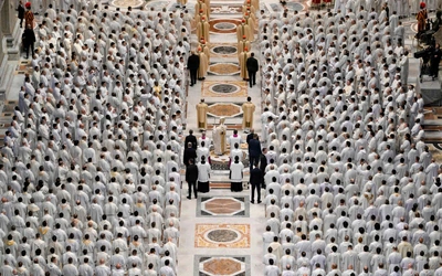 Leon XIV podczas Mszy Krzyżma do kapłanów: W mrocznej godzinie dziejów rozsiewajmy woń Chrystusa