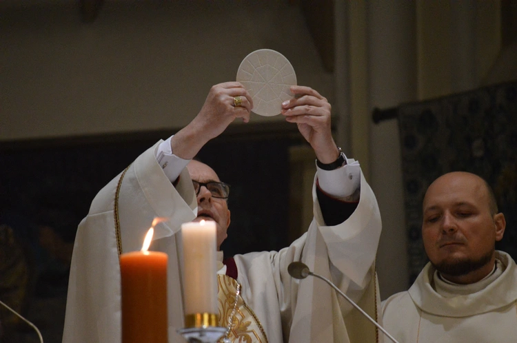 Msza Wieczerzy Pańskiej w Kościele Mariackim