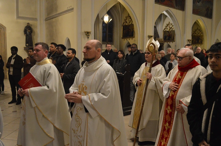 Msza Wieczerzy Pańskiej w Kościele Mariackim