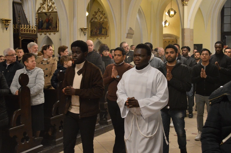 Msza Wieczerzy Pańskiej w Kościele Mariackim