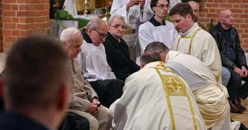 Msza Wieczerzy Pańskiej w katedrze