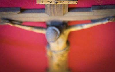 Krzyż, na którym umarł Jezus