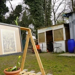 Droga Krzyżowa w schronisku Towarzystwa Pomocy im. św. Brata Alberta