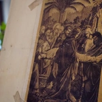 Droga Krzyżowa w schronisku Towarzystwa Pomocy im. św. Brata Alberta