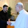 Leon XIV i Wołodymy Zełenski