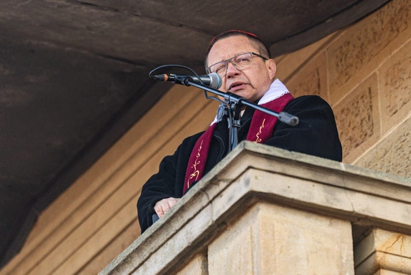 Kardynał Ryś w Kalwarii Zebrzydowskiej