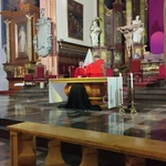 Wielkopiątkowa liturgia w legnickiej katedrze