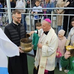 Święcenie pokarmów na stadionie Radomiaka