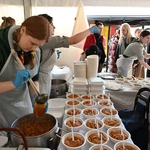 Gdańskie śniadanie dla potrzebujących