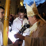 Wielka Sobota w katedrze wrocławskiej - Wigilia Paschalna