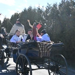 Banderia z figurą zmartwychwstałego Chrystusa