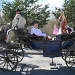 Banderia z figurą zmartwychwstałego Chrystusa