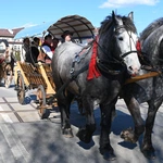Banderia z figurą zmartwychwstałego Chrystusa