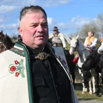 Banderia z figurą zmartwychwstałego Chrystusa