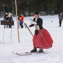 Na nartach w starym stylu