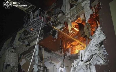 Po rosyjskim ataku w Odessie